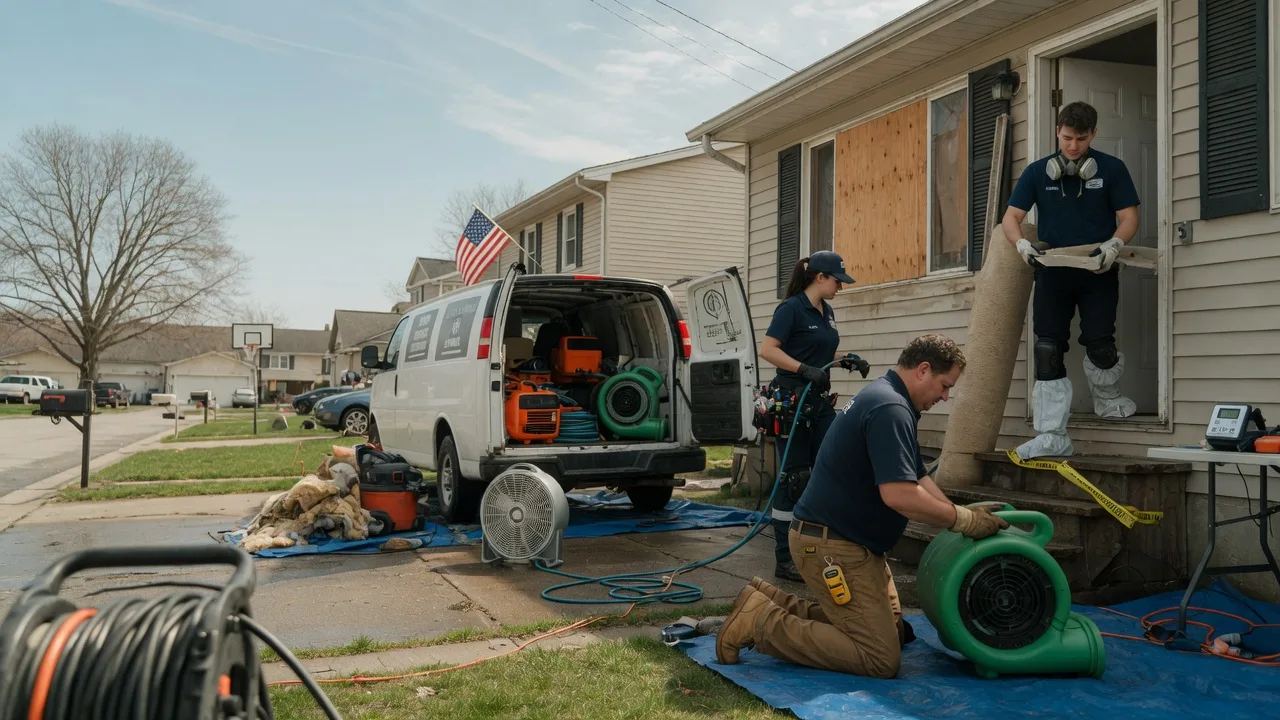 Water Damage Restoration in Dixon, WY near me
